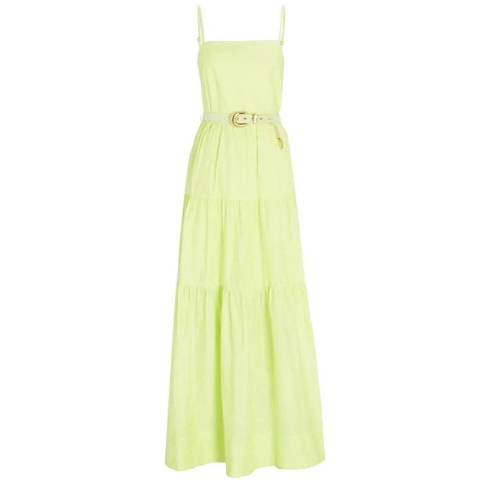 Nwt Nicholas Kerala Tiered Maxi Dress